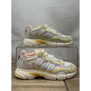 Adidas Temper Run Men's Sneakers Shoes Size 4.5 US White Yellow Blue